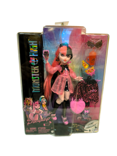 Кукла Monster High «Draculaura» HHK51 — популярная героиня