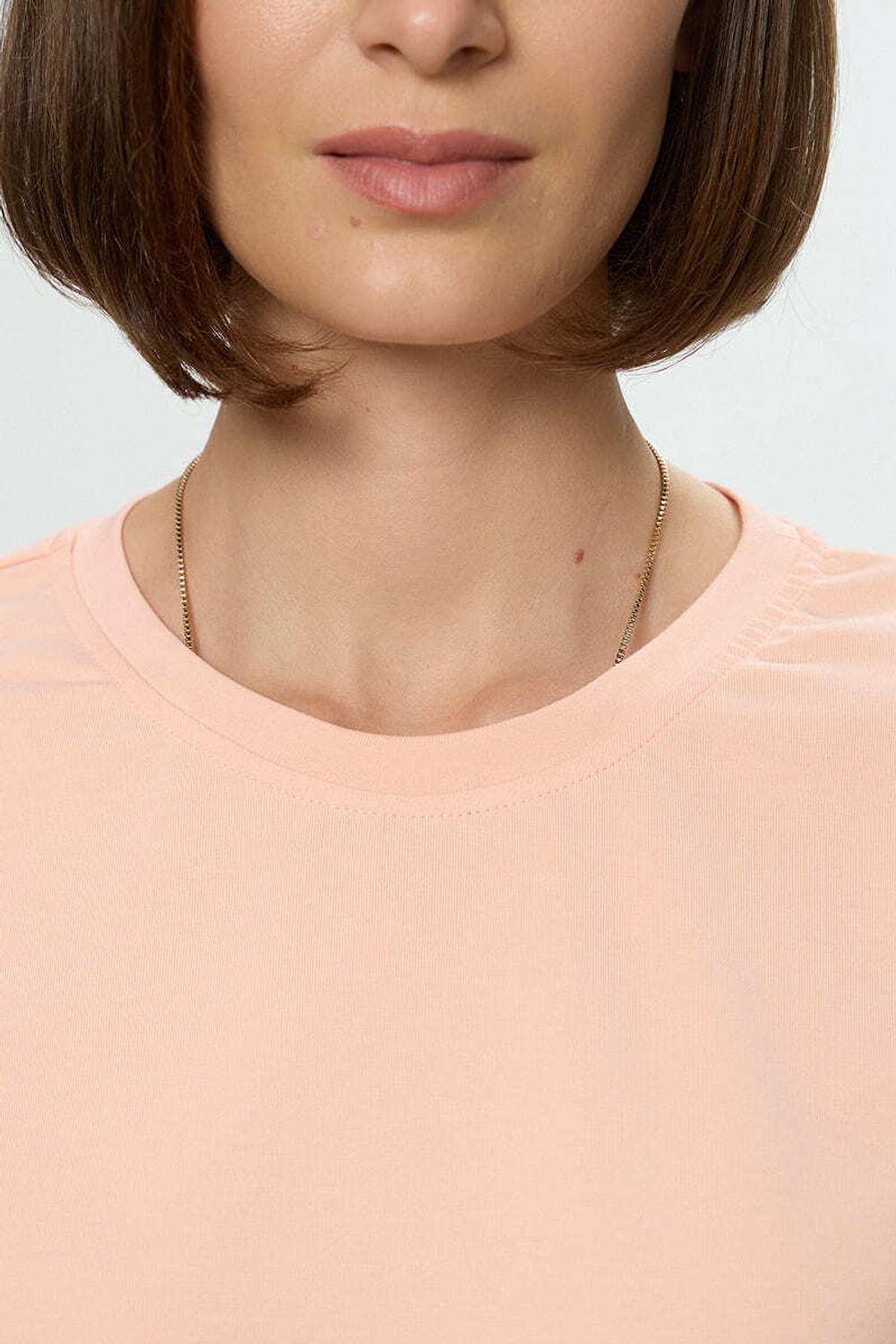 Футболка оверсайз лососевый