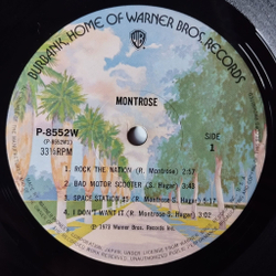 Винтажная виниловая пластинка LP Montrose (Japan 1975) (No Obi) Rock Candy