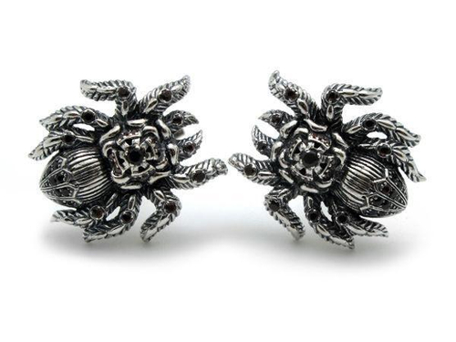 Запонки серебряные Spyders AZCL-012.