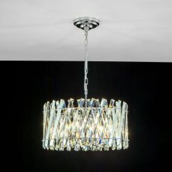 Citilux Ингвар CL334261 Люстра подвесная хрустальная Хром