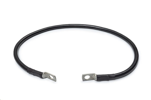 Клеммы аккумулятора  перемычка-наконечник  /длина провода 65 см, сечение 25 мм.кв./ 12-24V европейский стандарт (CARGEN)