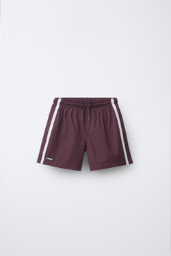 ZARA X PUKAS ПЛАВКИ PUKAS SURF, БАКЛАЖАННЫЙ
