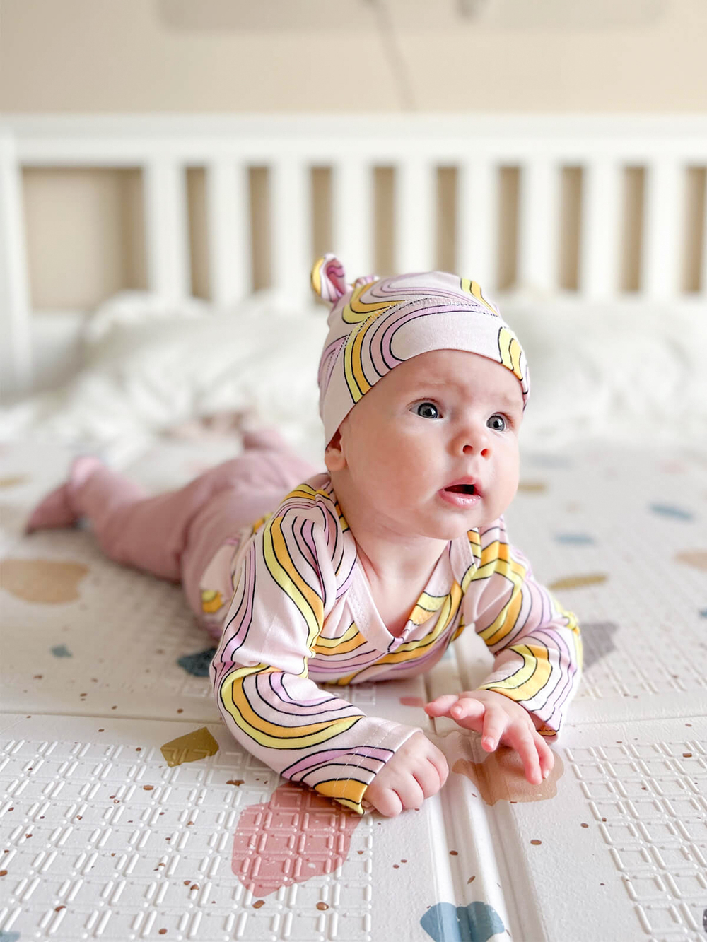 Футболка с длинным рукавом Mjölk Радуга