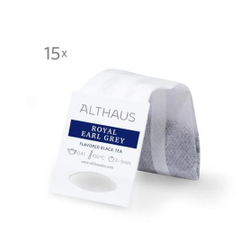 Чай черный Althaus Royal Earl Grey Grand Pack в пакетиках для чайника 15 шт