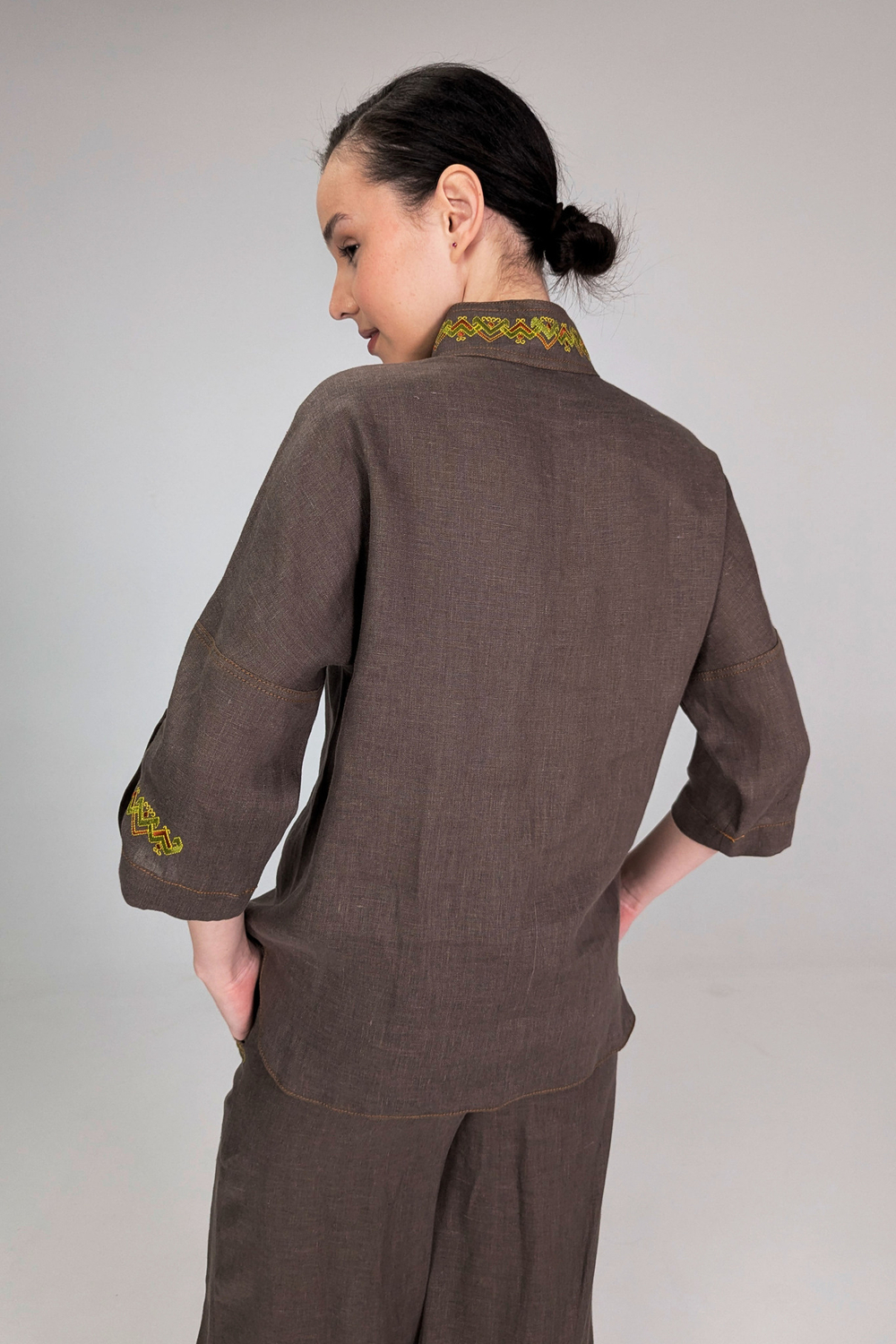 Костюм с чувашской вышивкой