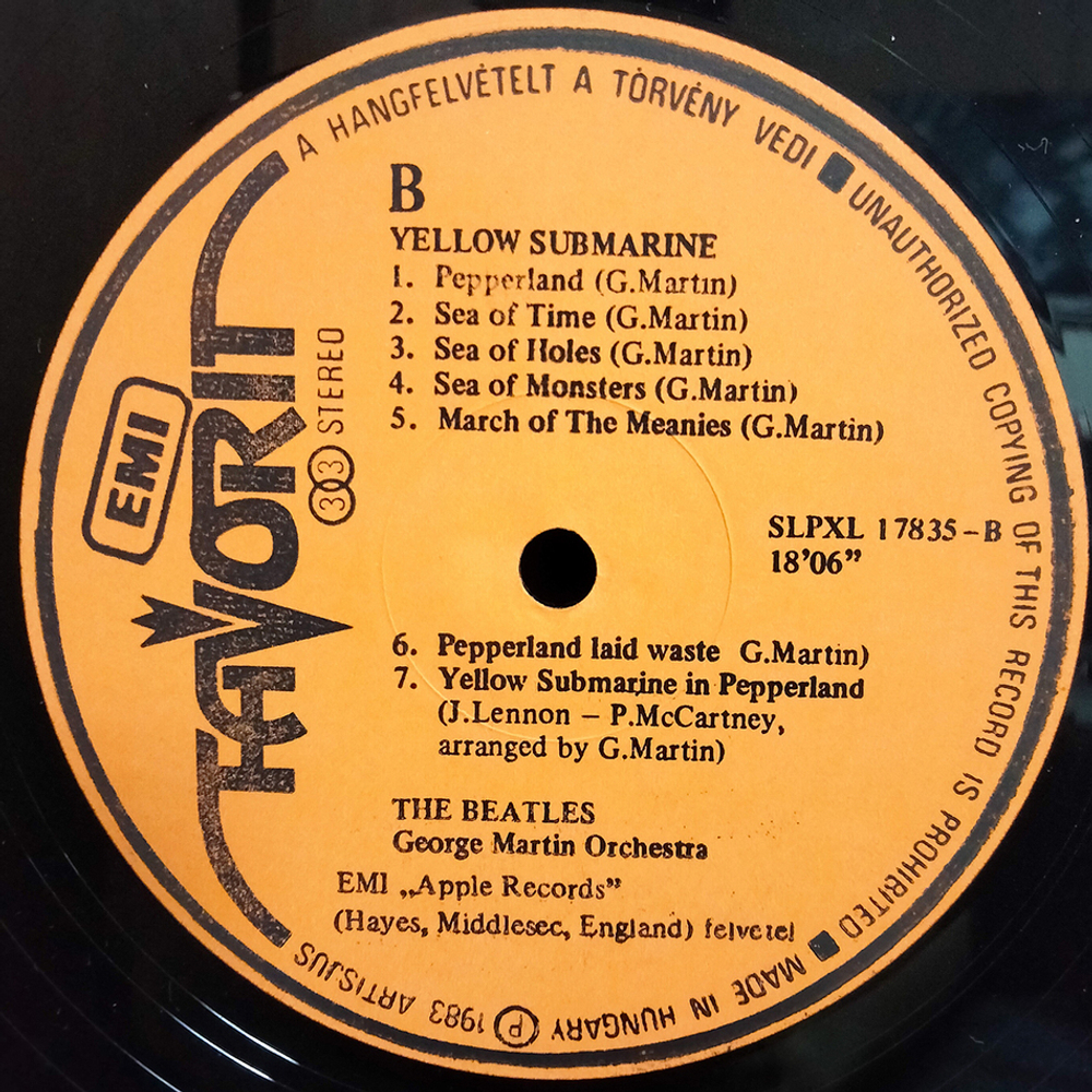 The Beatles / Yellow Submarine (LP)