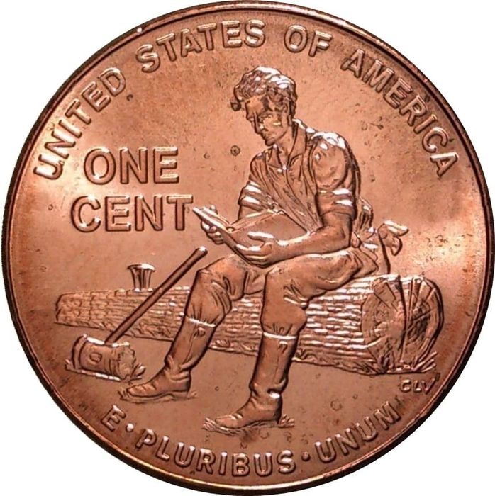 1 цент 2009 США «Юность Линкольна»