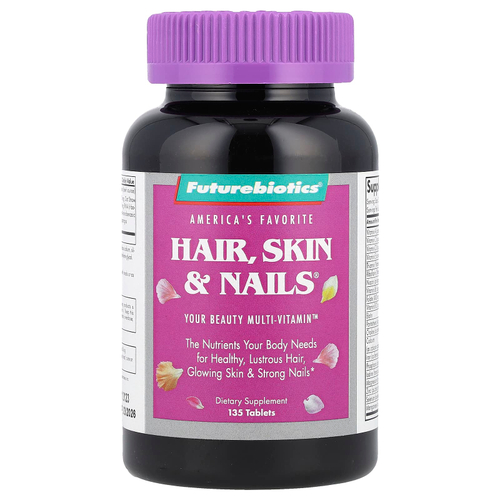 Futurebiotics, Hair, Skin & Nails®, 135 таблеток