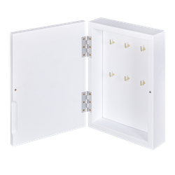 Полка ключница Oliva Branch (Олива Бранч) 2 Айс Античное серебро