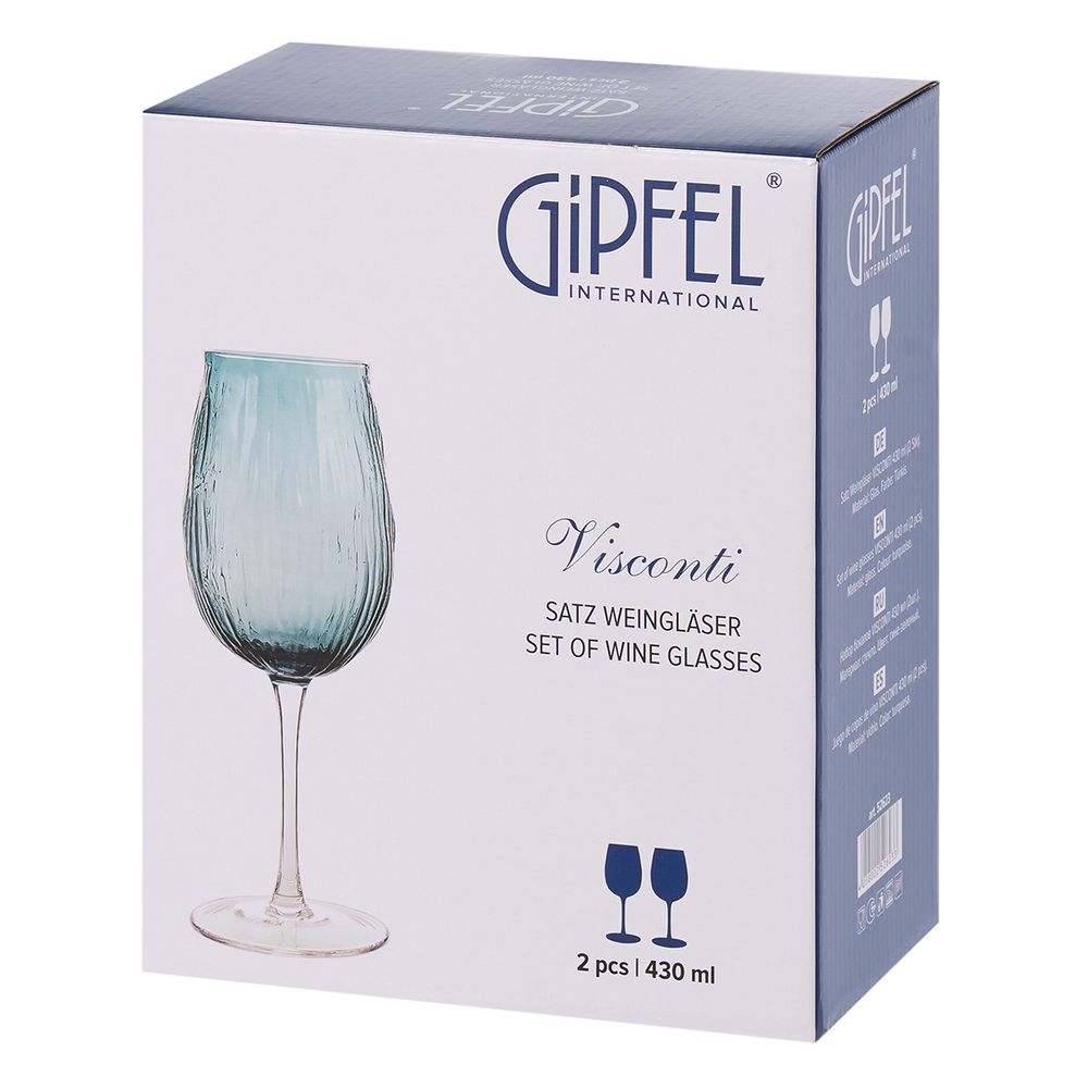Набор бокалов Gipfel Visconti 52623 430 мл 2 предмета