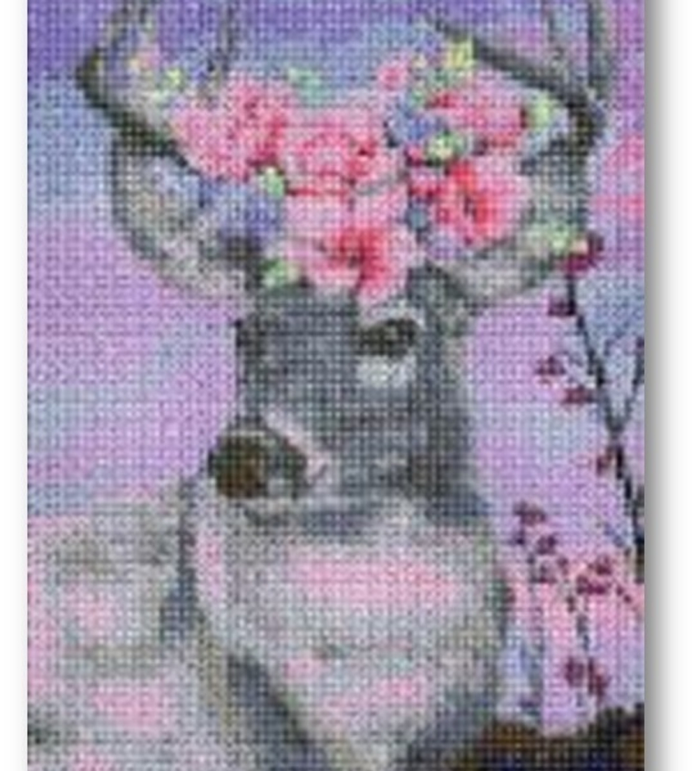 Алмазная мозаика 30*40см KiKi «Цветочная корона» полная выкладка MOZ024