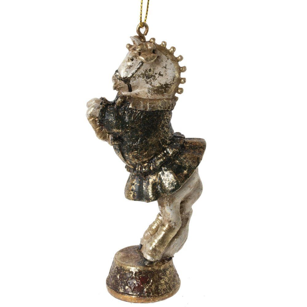 GAEM Фигурка декоративная подвесная"Лошадь", L5,5 W3,5 H13 см