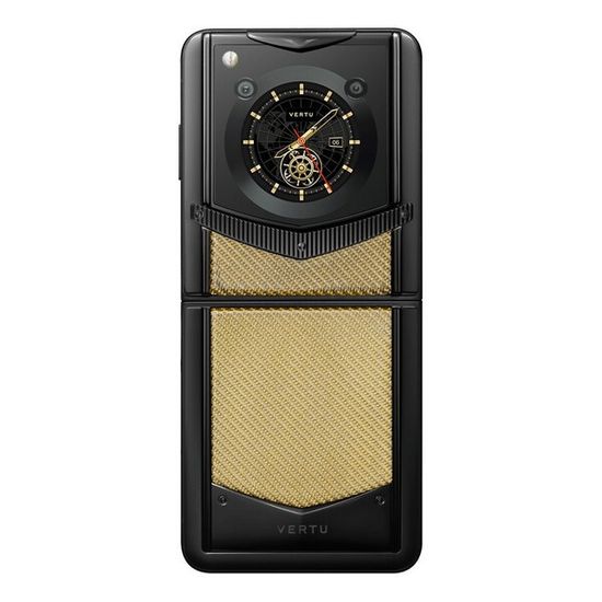 Vertu Ironflip карбон желтый