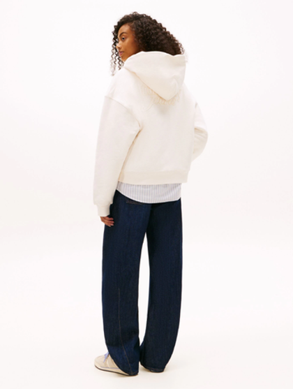 Толстовка женская TOMMY JEANS BXY GMD SCRIPT ZIP THRU