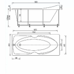 Ванна Aquatek Европа 180х80 EVR180-0000041 белая