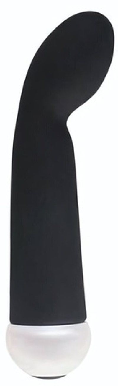 Черный вибратор Fashion Succubi Bliss G Vibe - 14,5 см. (Цвет: черный)