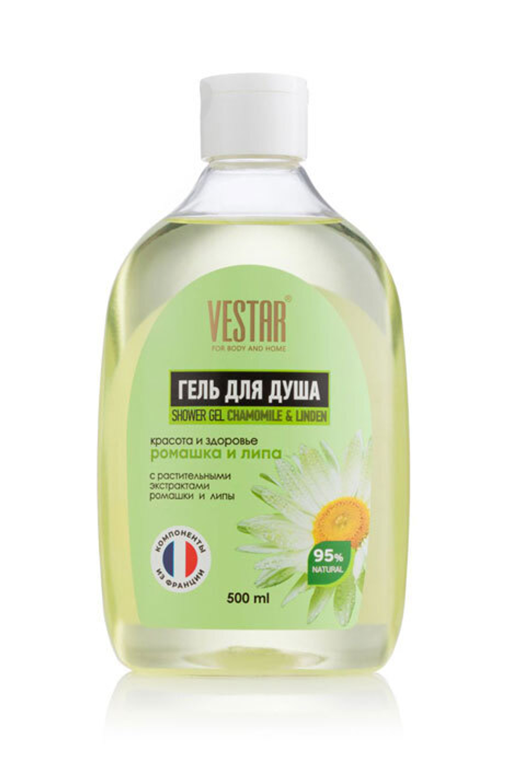 Гель для душа Ромашка и Липа 500мл