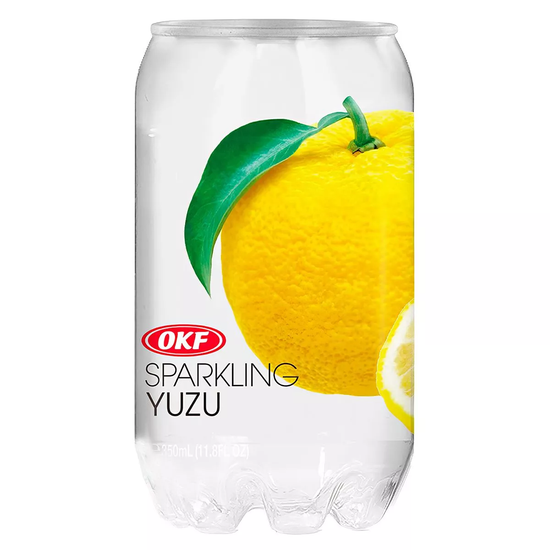 Напиток безалкогольный OKF Sparkling Yuzu со вкусом юдзу, 350 мл (Корея)