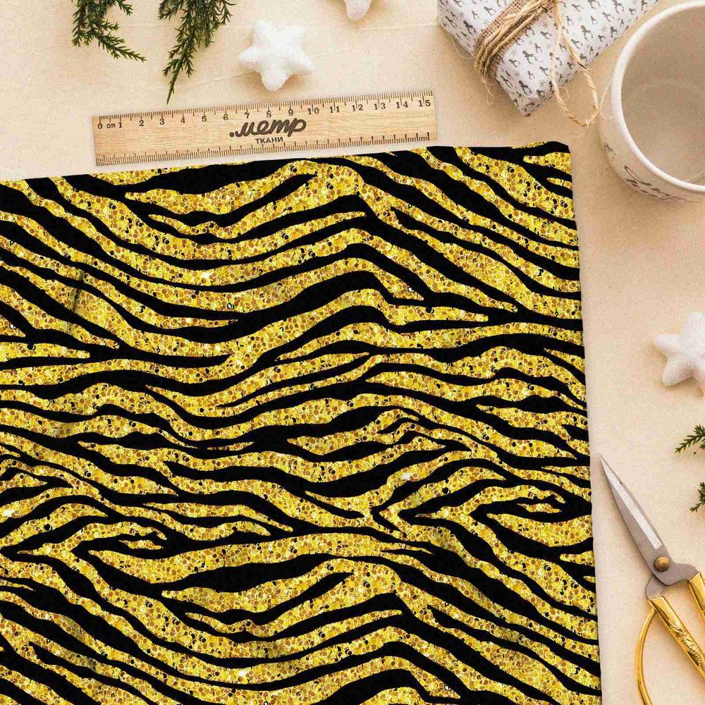 Ткань оксфорд 210 золотая шкура