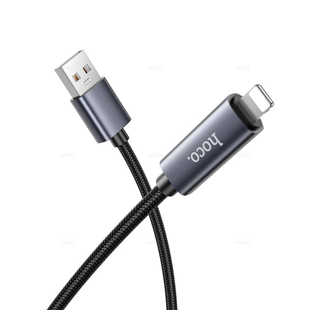 Кабель USB на Lightning Hoco X112 (black) (Краснодар склад)