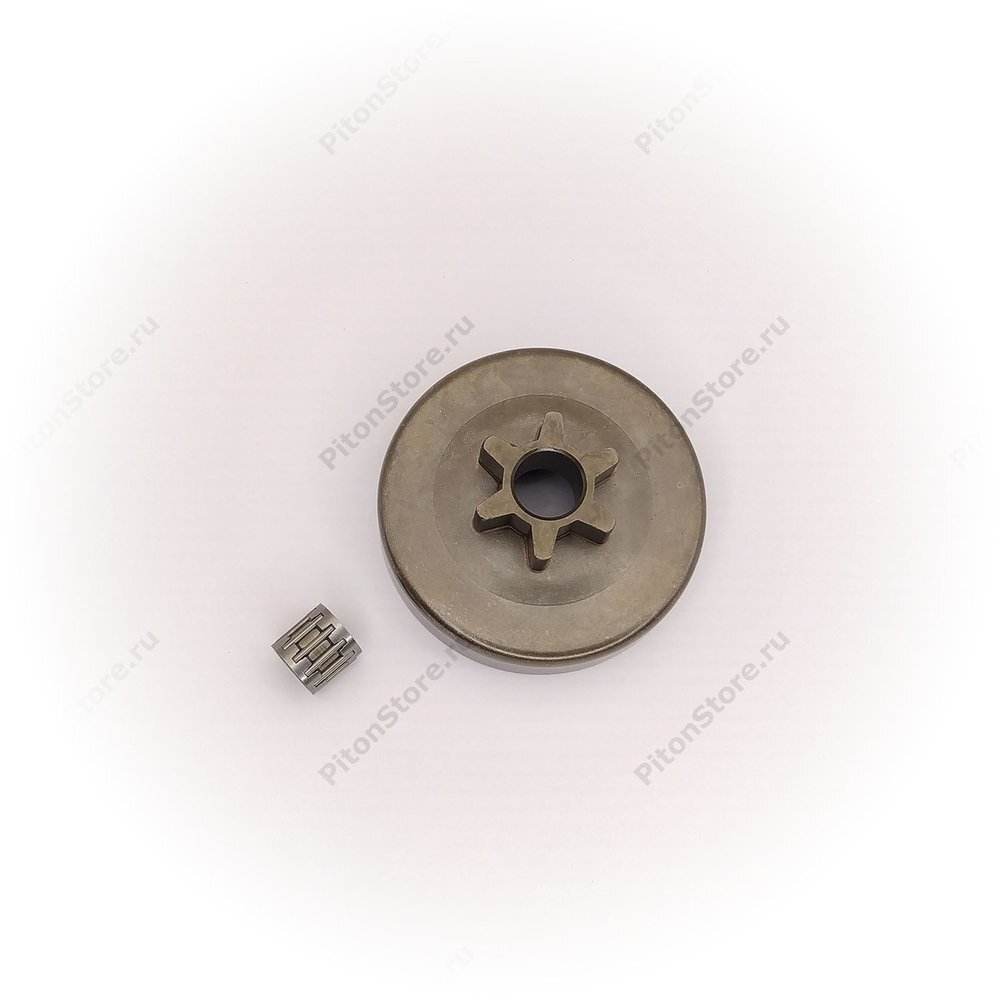 Корзина сцепления б/п Oleo-Mac 937, Efco 137/142 (3/8"Picco-6, 63/13-мм, цельная, подшипник [AEZ]