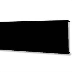 Рейка для подвесного потолка S-дизайн Cesal черный матовый 3305 100х4000 мм.