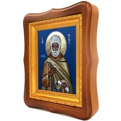 Моисей Мурин Эфиопский преподобный. Икона на холсте.