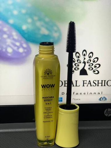 Тушь, Global Fashion, Mascara 5в1, 02 brush