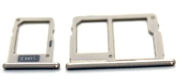 Лоток Sim карты и карты памяти (два слота) для Samsung Galaxy A6 A600F / A6+ Plus A605F 2018 (Gold)