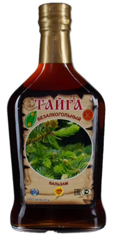 БАЛЬЗАМ «ТАЙГА», 250 мл.
