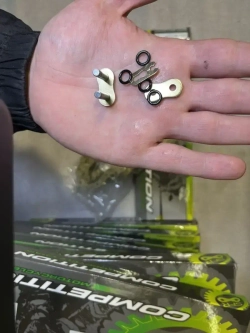 Цепь привода 428H-O 110L (сальниковая O-Ring) золотая