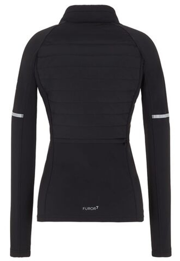 Женская теннисная куртка EA7 Woman Woven Bomber Jacket - черный