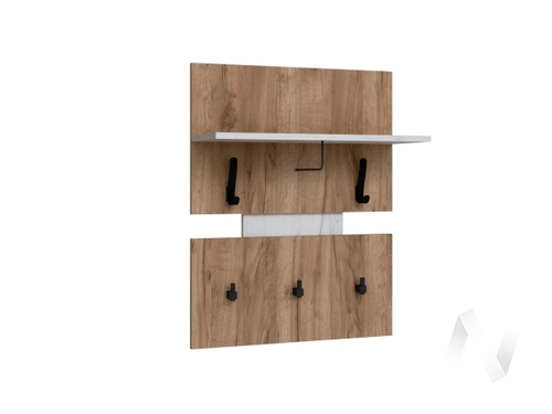 Вешалка МВ-30 Прихожая Модена (дуб крафт табачный/венге)