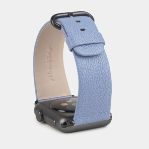 Ремешок для Apple Watch 44/45/46 mm из кожи козы, василькового цвета