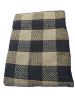 Плед Клетчатый Евро 210х240 см, ПАН/ плед для пикника / плед для дачи / плед евро