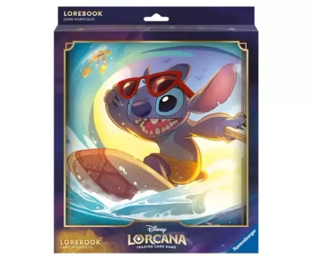 Disney Lorcana Stitch Portfolio (4 Pockets/10 Pages)