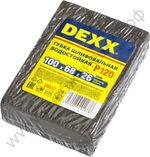 Губки шлифовальные DEXX четырехсторонняя, средняя жесткость, Р120, 100х68х26мм