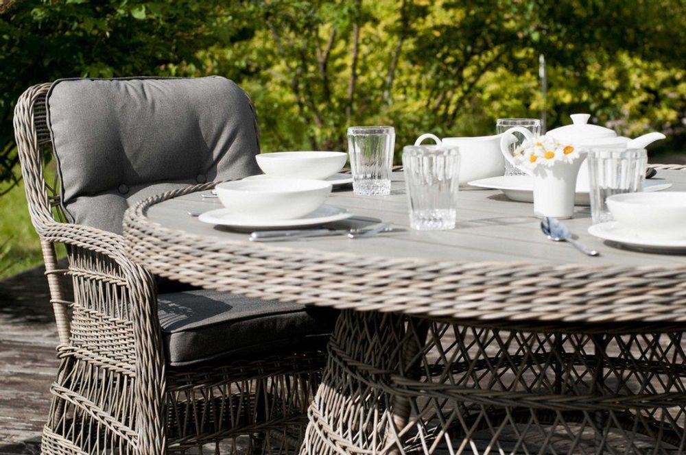 Цесена, кресло плетеное из искусственного ротанга