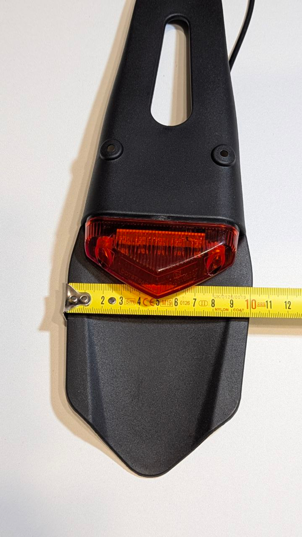 Крыло заднее со стоп-сигналом (универсальное) мотоцикл, питбайк, мопед