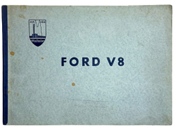«FORD V8» Каталог автомобиля Форд, оборуд-го 8-ми цилиндр-м двигателем в Германии г. Кёльн 1938г.