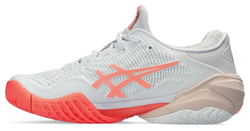Женские теннисные кроссовки Asics Court FF 3 - white/sun coral