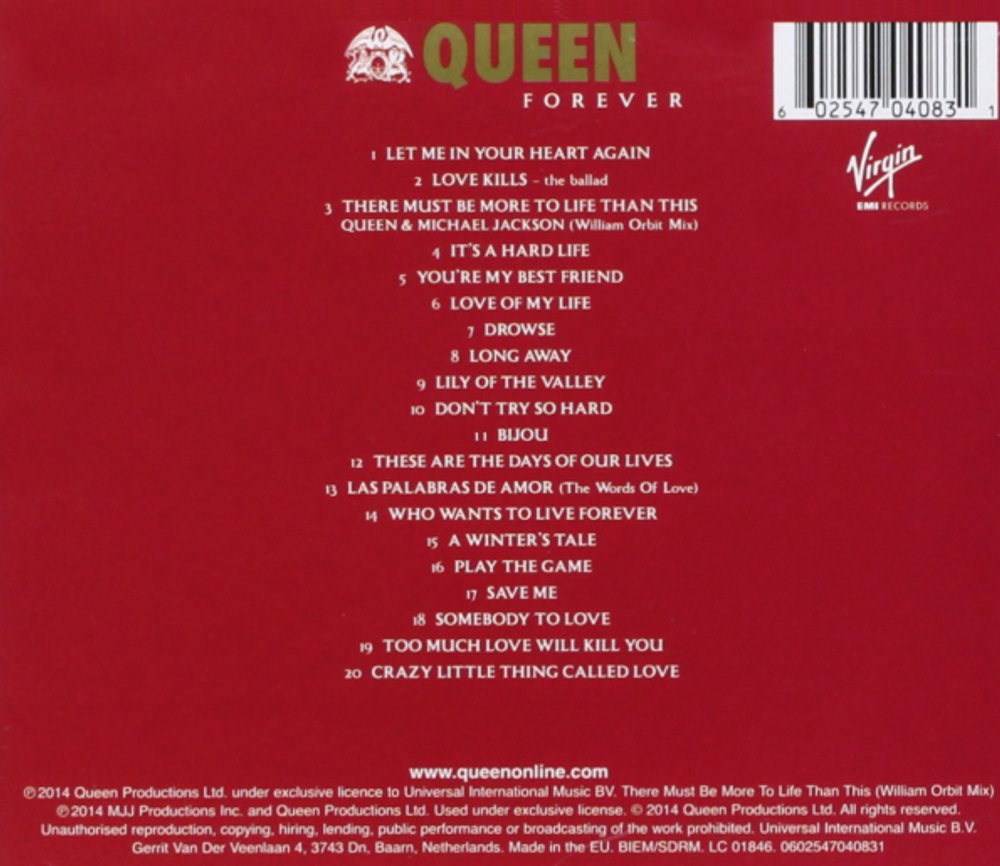 Queen / Queen Forever (CD)