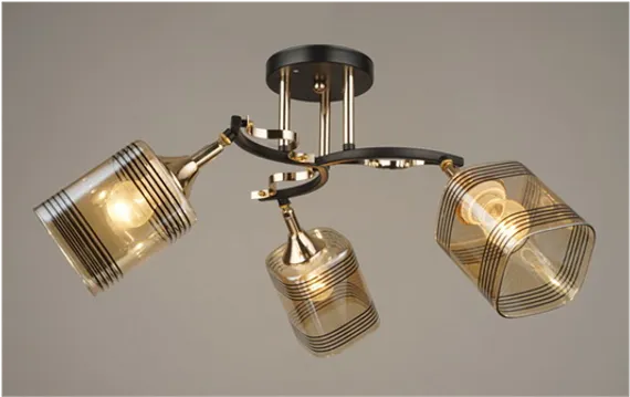 4382/3 BK+FG (6) Люстра (RL)