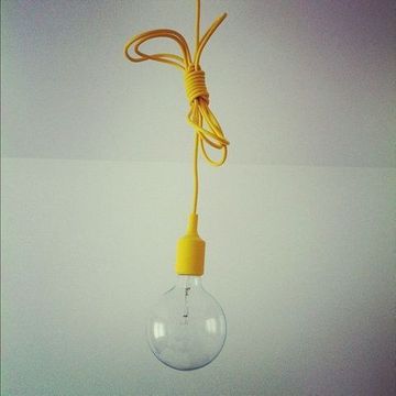 replica MUUTO E27 by  Mattias Stahlbom ( yellow )