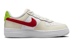 Middle-aged children's Nike Air Force 1 LV8 non-slip shock absorption wear-resistant low-top sneakers off-white