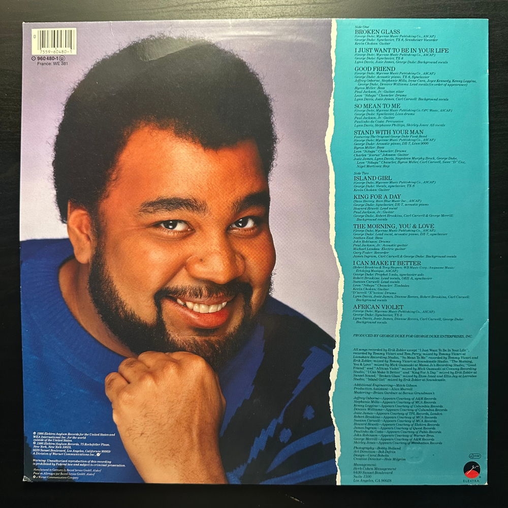George Duke - George Duke (Германия 1986г.)