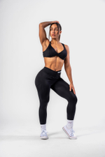 Леггинсы V-Cut Lace-Up Sculpting Leggings OWN YOUR POWER 426 Черные