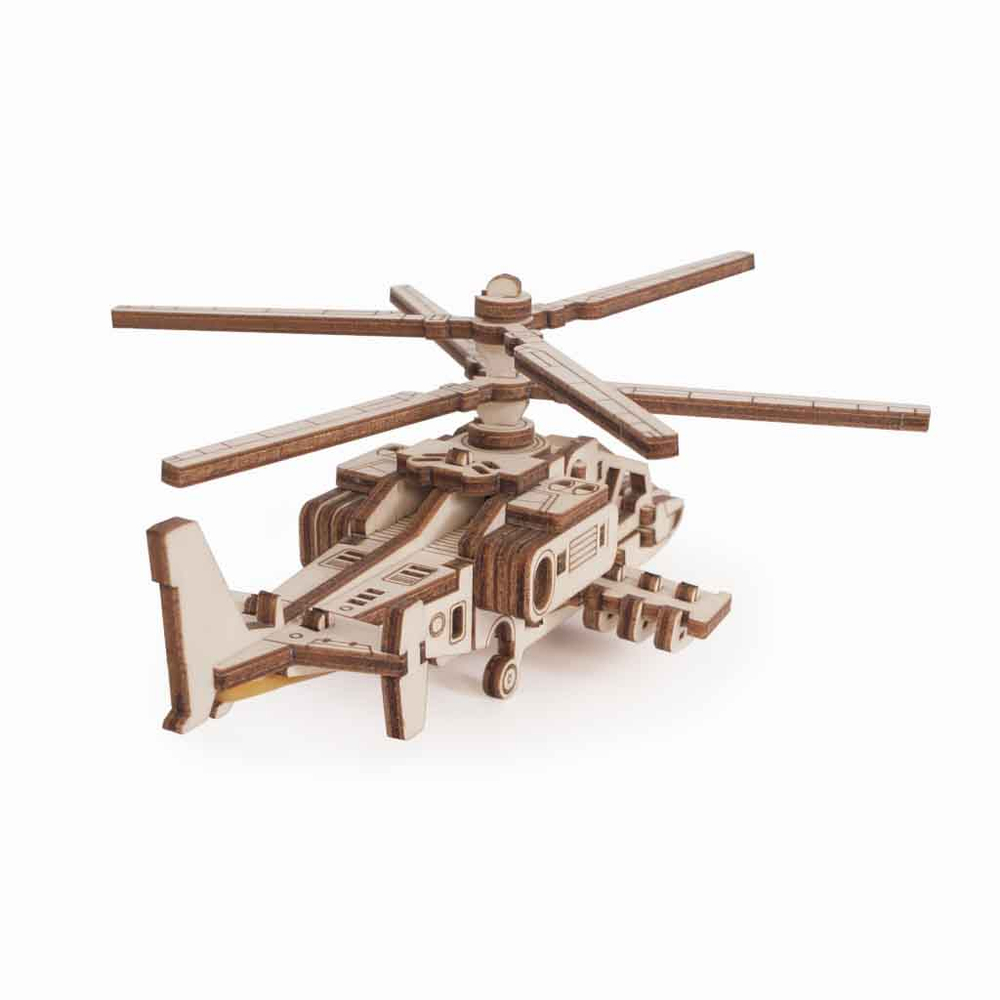 Деревянный конструктор Вертолет "Акула" (Lemmo)