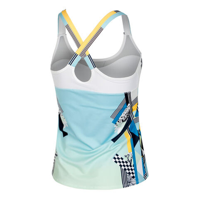 Женская теннисная майка Lucky in Love Urbana With Bra Tank Top Women - Multicoloured